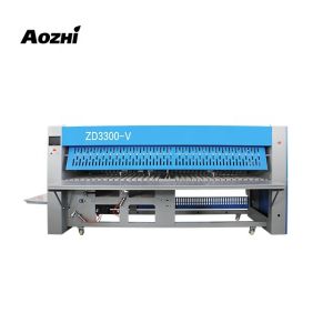 AOZHI Industrial Laundry Machines Automatic Ironing and Folding Machine Electric Fuel Competitive Prices