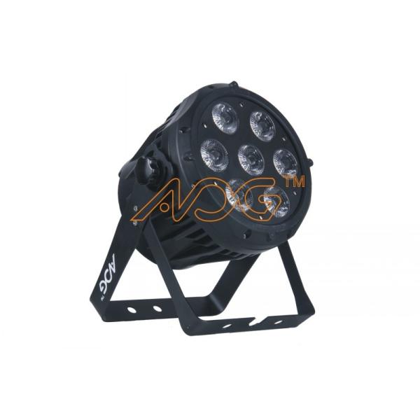 China 10CH 7 Pieces Led Par Lights 12W Six in One Three Pin- XLR High Brightness LED wholesale
