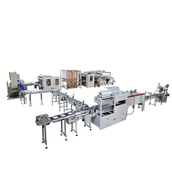High speed automatic label applicator maxi roll printing kitchen towel paper making machine production line price