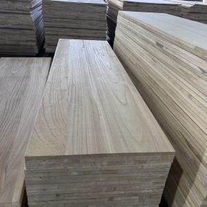 Home AA Lumber Panel Made of Paulownia Wood for Natural Home Design in Natural Wood Finish