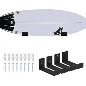 Easy-to-Install Traditional Surfboard Wall Rack Snowboard Display Mount Board Storage