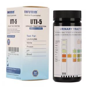 China Accurate Invbio Urinary Tract Infection Test Strips 50 Strips / Bottle supplier
