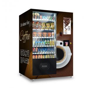 China Instant Coffee Vending Machine With Free Hot Water, Can Operate Snacks, Drinks, Cup Noodles, Tea supplier
