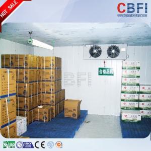 China Stainless Steel Plate Freezer Cold Room / Commercial Cold Room 100 - 200mm Thickness supplier