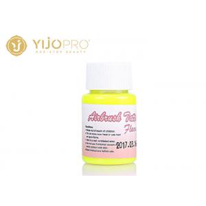China Yellow Fluorescent Permanent Tattoo Ink 4 Colors , Eyebrow Pigment Ink supplier