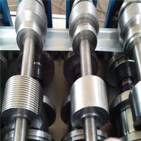 Precision Roll Forming Machine With 15-20 Roller Stations Hydraulic Cutting 45# Steel Rollers