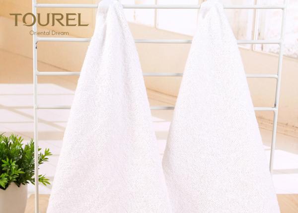 Soft Textile Hotel White Washcloth & Hotel Spa Towels