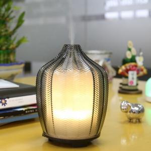 Homefish OEM Commercial Art Glass Aroma Diffuser Nebulizer Essential Oil 120ml Scent Machine Ultrasonic Aroma Diffusers