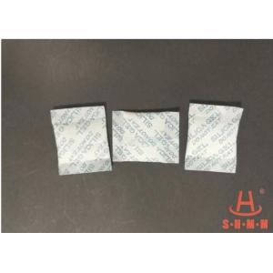 China Silica Gel 3g Desiccant Drying Packet Round Granular Appearance , 99% Purity supplier