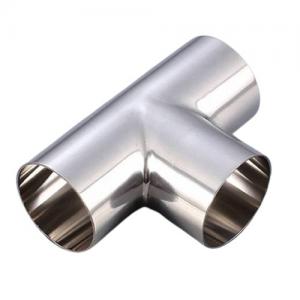 China SS304 Stainless Steel Equal Tee Casting Steel Parts  For Pipe Fittings supplier