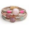 jewellery spring and summer new collection leather magnetic bracelet, fashion