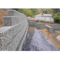 China Architectural Retaining Wall Gabion Baskets , Mild Steel Gabion Rock Cages on sale