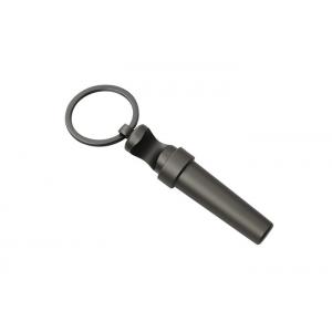 IMEGA Black Metal Bottle Opener Laser Engraving Wine Corkscrew Keychain