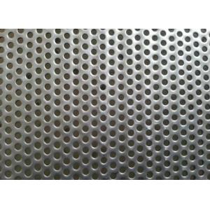 China SS304 Perforated Stainless Steel Screen 0.5mm To 10mm Round Hole supplier
