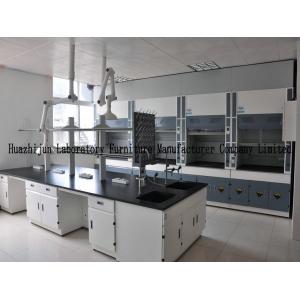 Ph School Lab Furniture High Adjustable Lab Table With Reagent Shelf And Power Supply