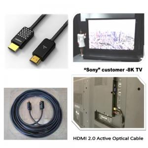 FOXCONN FIT HDMI 2.0 Active Optical Cable CUJA05A-ZZ205-EF ,HDMI AOC, 5 Meter