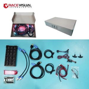 China Precisión de píxeles perfecta: la serie IP combina la densidad de 640K con la instalación sin esfuerzo 600 nits Brillo 3840HZ con altavoz dentro wholesale