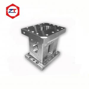 China 75mm Double Screw Sheet Extruder Machine Parts Barrel ，PE Pipe Extruder Machine 45#+Cr26/6542/Cr12Mov supplier