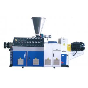 China Conical PPR Pipe Extrusion Line Twin Screw Online Pipe Weight Metering supplier