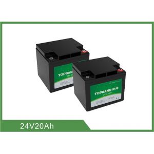 China Deep Cycle Lithium LiFePO4 Rechargeable Battery 24V 20Ah for Golf Cart / Golf Trolley supplier