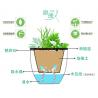 China Automatic Water Absorbing Plastic Flower Pots / Garden Plant Pots Simplicity Style wholesale