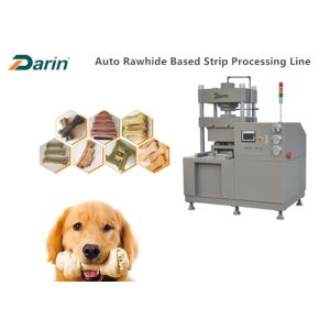 China o gêmeo 60T molda o osso de cão que faz a máquina o CE dental do osso dos deleites aprovado supplier