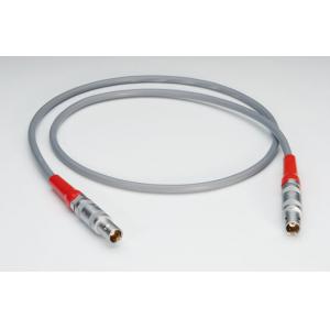 Custom Power Cables Assembly Service Lemo 00 To 00 Coaxial Cable FFA.00.250 For Ultrasound Probe