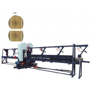 China Twin Vertical Band Saw Machine / Industrial Equipment Log Twin Vertical Band Saw Mill Machine supplier