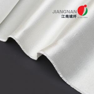 China Satinless Wire Reinforced 0.6mm Thickness Glass Cloth On Thermal Insulation Cover wholesale