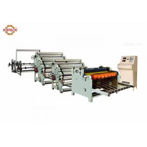 Corrugated Board Making Equipment , Semi Auto Corrugated Paper Production Line