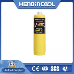 Customization Disposable MAPP GAS Cylinders 453.6g Map Gas Bottle