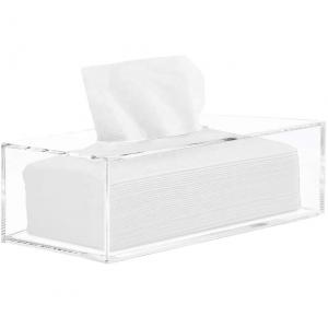 Acrylic Display Racks Tissue Box Holder