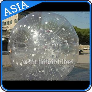 China Grass Used One Entrance Zorb Water Ball In 0.8mm Pvc For Rental Business supplier
