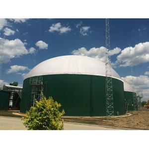 Glass Fused Steel Tank Used As Anaerobic Mixed Reactor For Biogas Plant