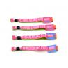 NFC Woven Fabric Programmable RFID Bracelet , RFID Chip Bracelet 350*15mm