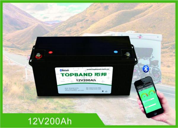 12V200Ah litio RV Camper batería 150A descarga con alta capacidad de corriente de irrupción