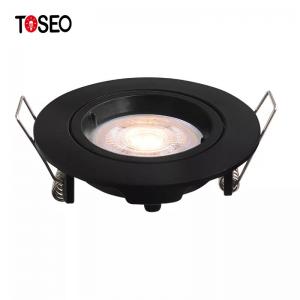 7w Led Recessed Downlight Fixtures Round Die Casting Aluminium Waterproof