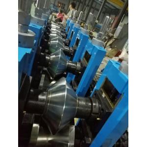 China Hydraulic Cutting Roll Forming Equipment , Purlin Steel Roll Forming Machine supplier