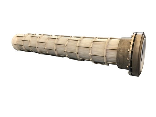 Compact PVDF PFA Inline Chemical Heat Exchangers For Semiconductor
