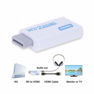 Wii to  Converter Adapter with 3,5mm Audio Jack and  Output for Nintendo wii2
