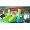 Customized mini inflatable party bouncers ， jump house with small slide for kids