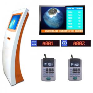 China Bank/University Multiple Service Counter 17 Inch Bank Queue Ticketing Management System supplier