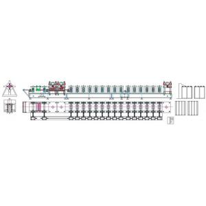 China Full Automated Control Rural Roadside Guardrail Roll Forming Machine Use Japanese PLC System supplier