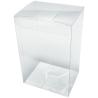 Transparent Small PVC Gift Box PET Plastic Folding Packing In Bulk