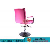 China Soft Casino Bar Stools / Gaming Office Chair With Footrest Arc Chassis Design on sale