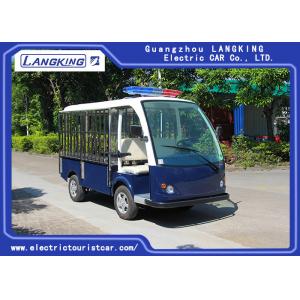 900KG Small Electric Tourist Car Airport Luggage Cart With CE Certificate With Top Light / Roof