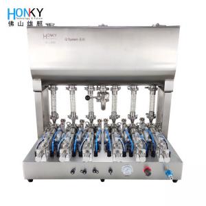 6 Line 200g Maya Paste Filling Machine With High Precision Piston Pump For Bag Packing Machine Using