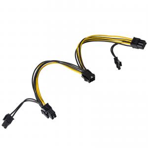 6+2 Pin PCIE Video Card Power Supply Cable 8 - Pin PCIE Riser Cable