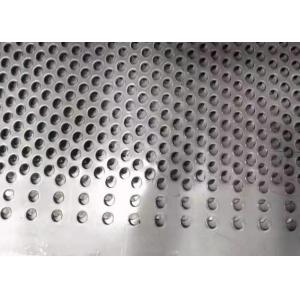 China Stainless Steel 304 Perforated Metal Mesh 1mm Perforated Steel Screen Noise Reduction supplier