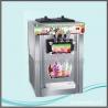 China 3 Flavors Soft Serve Ice Cream Making Machine With Stainless Steel 1 Year Warranty wholesale